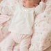 Baby girl bodysuit and blouse set