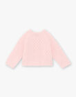 Pink vest baby girl BAGIANE / 21H1BF91CARD329