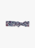 Purple floral print headband FAFARA / 23E4BFI1BANH701