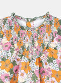 Multicolored floral print dress KABEATRICE / 24E1BF31ROB607