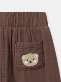 Brown PANTS LAFLO / 24H1BGK1PAN815