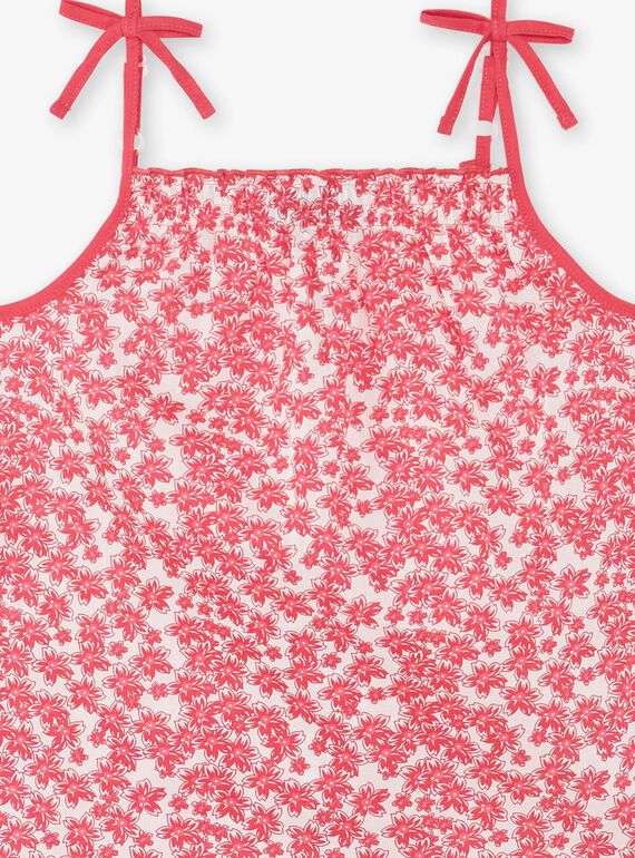 Pink tank top child girl ZLYNETTE1 / 21E2PFL2DEB304