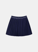 Navy SKIRT LIRAMETTE 2 / 24H2PF93JUP070