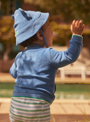 Blue KIDS CARDIGAN Blue KIDS CARDIGAN LABENOIT / 24H1BGI3GILC208