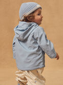 Greyish blue RAINCOAT NINICOLAS / 25H1BGE1IMP205