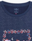 Camille Witt Limited Edition - Sequined navy sweater DOSWEF / 22H2FFT1SWE705