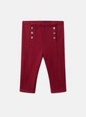Red LEGGINGS (bottom) LAGWEN / 24H1BFL1LGD307