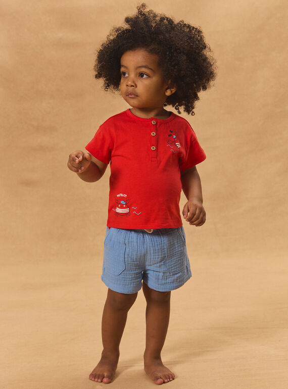 Red TEE SHIRT SS MAVASCO / 25E1BGQ1TMC050