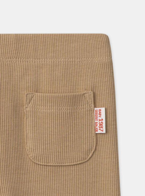 Beige LEGGINGS (bottom) NADENIS / 25H1BGK1LGA014