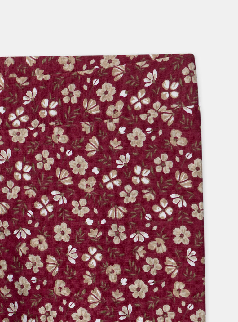 Dark burgundy LEGGINGS (bottom) NELEGETTE / 25H2PFK1LG503