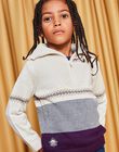 Long sleeve jacquard sweater DOBAGE / 22H3PGU1PUL811