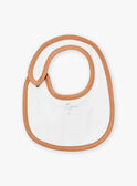 3 ecru jersey bibs LOCHAN / 24H0AM11BAV001