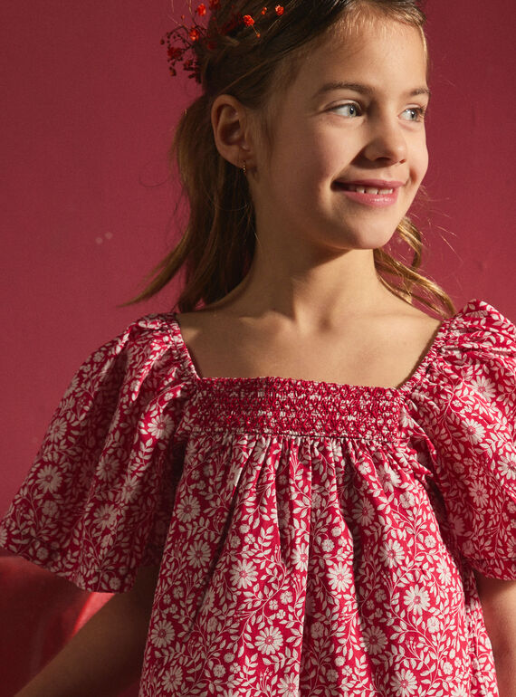 Red BLOUSE MODOLETTE / 25E2PFJ1CHEF506