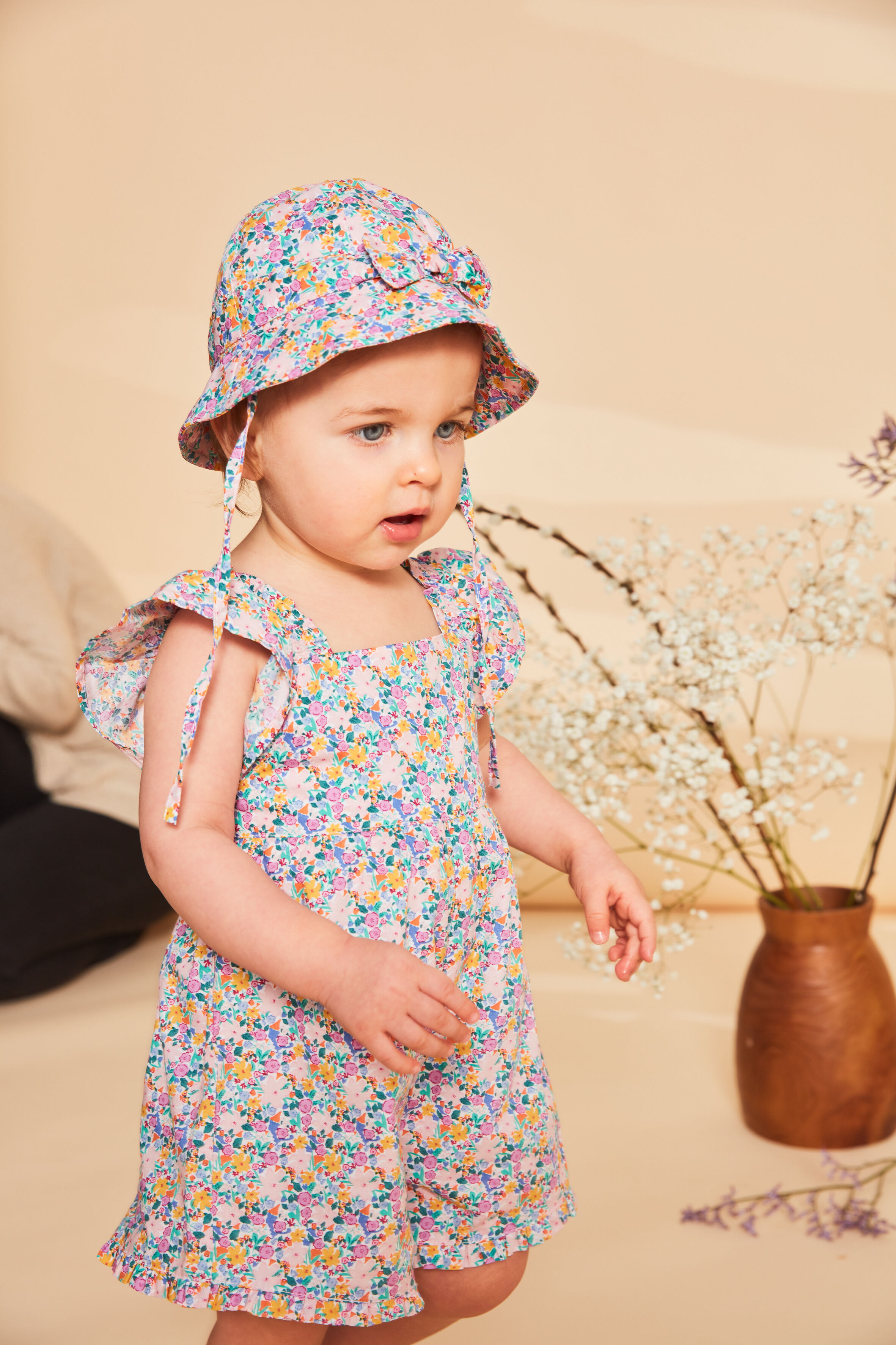 Floral on sale pattern hat