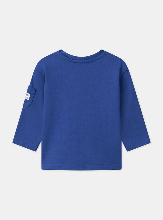 Blue TEE SHIRT LS MACONNOR / 25E1BG81TMLC209