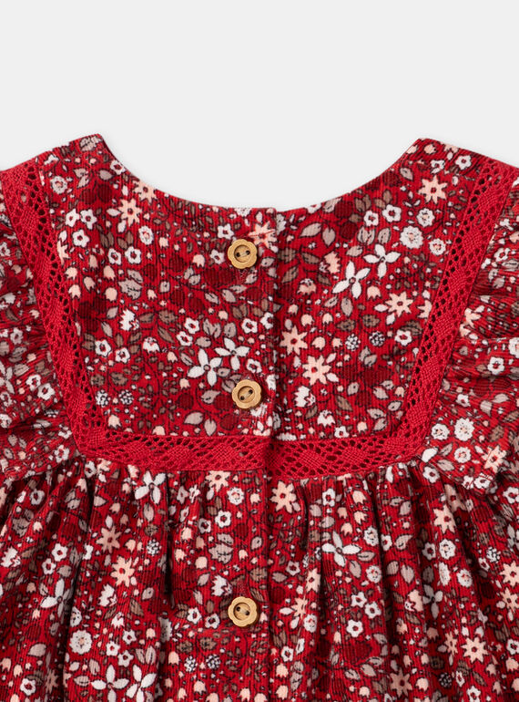 Red DRESS LAPATTY / 24H1BFR1ROBF505