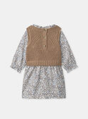 Beige DRESS NALEA / 25H1BFT1ROBI814