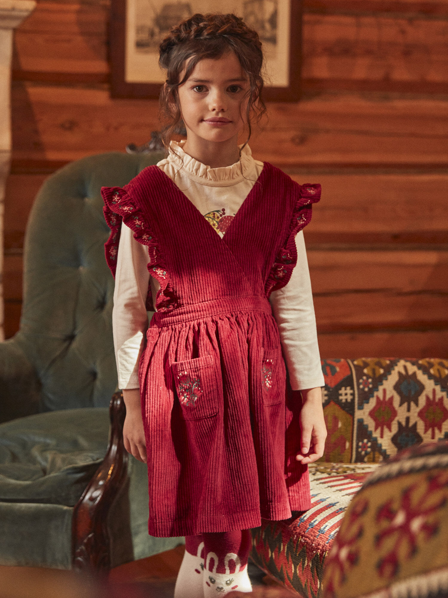 Robe rouge sergent hot sale major