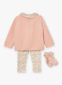 Rosewood top, pants and socks set LOELYS / 24H0CF11ENS312
