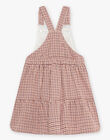 Dungaree dress with check DOCARETTE / 22H2PFF1CHS001