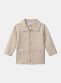 White KIDS CARDIGAN MAEMILE / 25E1BGL1GILA016