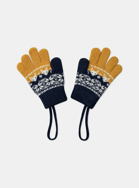 Navy GLOVES & MITTENS LISCHAGE / 24H4PG72GAN070
