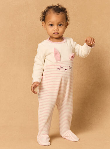 Off white BABYGROW MEAMY / 25E5BFF1GRE001