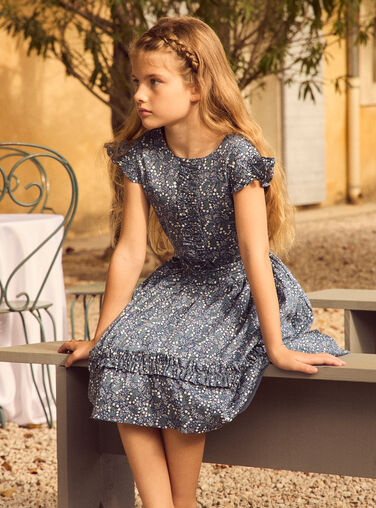 Navy DRESS MRENOUETTE / 25E2PFL1ROB070