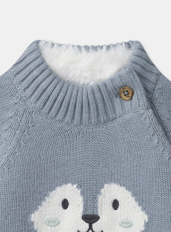 Sky blue PULLOVER NAULYSSE / 25H1BGV1PUL216