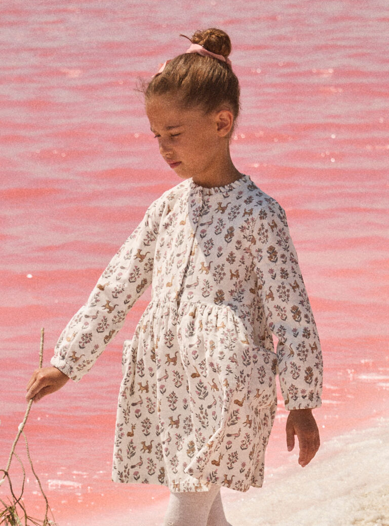 Off white DRESS NRAMIETTE / 25H2PFV2ROB009