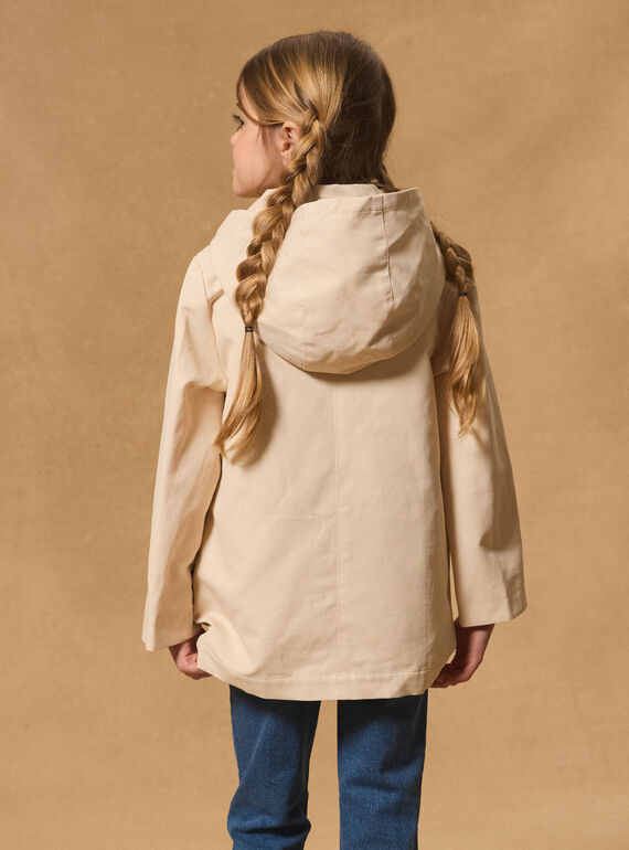 White PARKA MROMANETTE / 25E2PF31PARA016