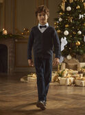 Blue KIDS CARDIGAN NREJACAGE / 25H3PGY1GILC243