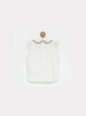 Off white Baby blouse NAKAPUCE / 18E1BFI1BRA001
