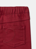 Red PANTS LOJEGETTE / 24H2PFL1PAND307