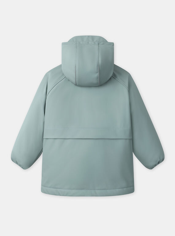 Greyish blue RAINCOAT NINIRAGE / 25H3PGE1IMP205