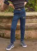 Navy JEANS LUTOUAGE / 24H3PGM1JEA070