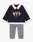 Baby boy sweater and leggings set CAGASTON / 22E1BG81ENS070