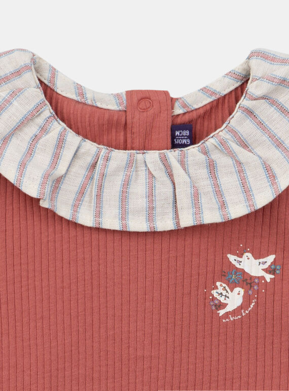 Dark orange BODYSUIT KAIVANA / 24E1BFC1BOD410