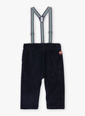 Velvet pants with adjustable straps DAWALLON / 22H1BG61PANC205