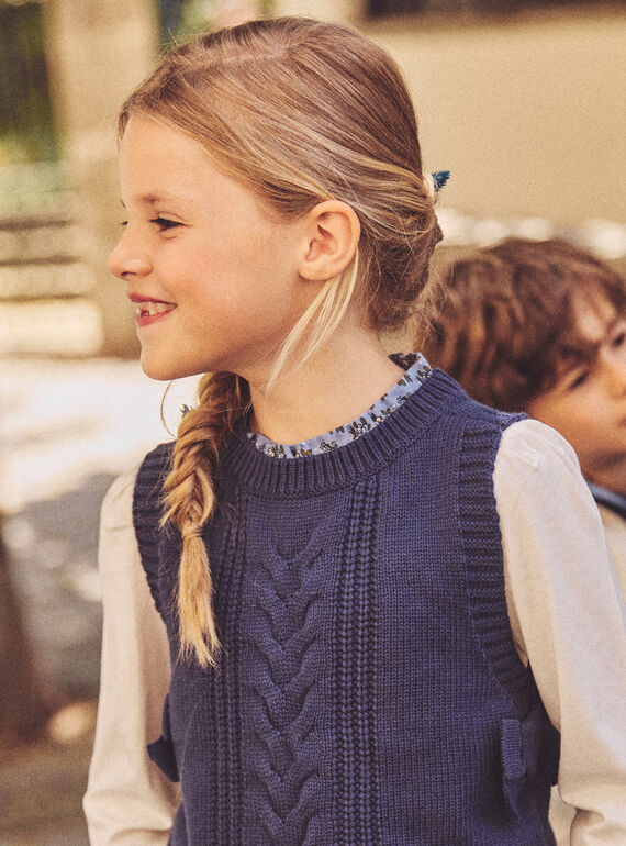 Navy PULLOVER SS NUCLETTE / 25H2PFQ1PSM070