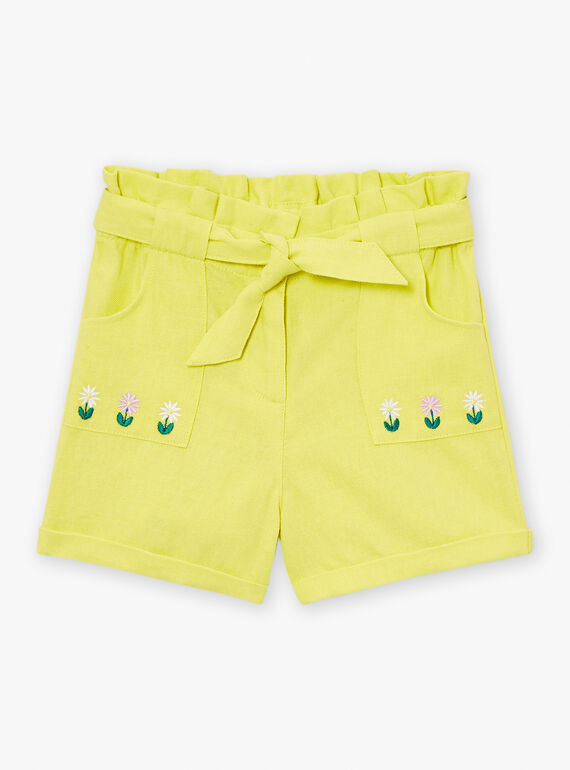 Yellow SHORTS LASHORETTE / 24H2PFI1SHO116