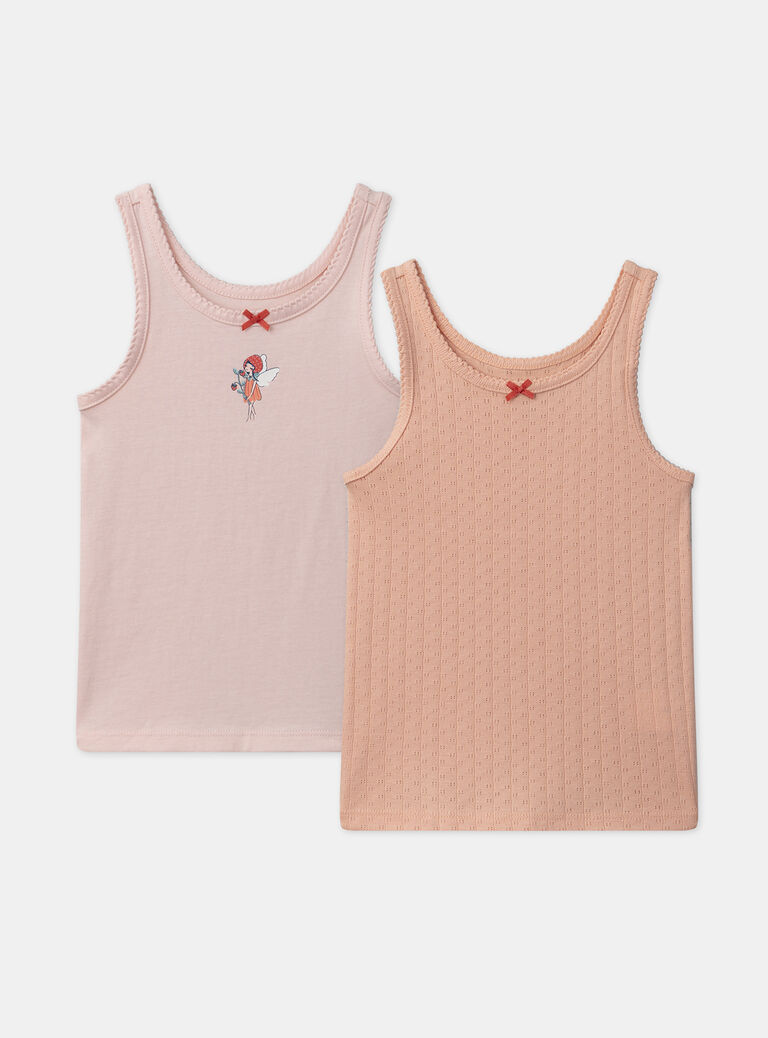 Peach UNDERWEAR TOP MLITOPETTE / 25E5PF41HLI413