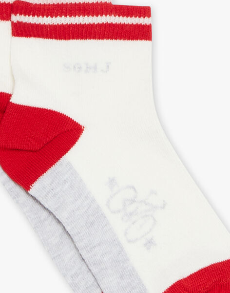 Lot of 3 pairs of ecru socks FRIPIAGE / 23E4PGJ2LC3001