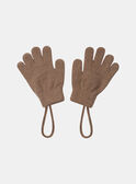 Light brown GLOVES & MITTENS LISUETTE / 24H4PF72GAN804