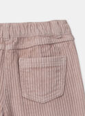 Pink PANTS NRAVELETTE / 25H2PFV1PAND332