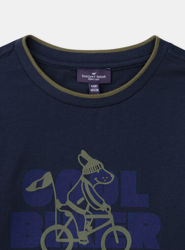 Navy TEE SHIRT LS NUPREMAGE / 25H3PGQ1TML070