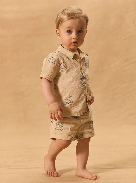 Light beige SHIRT MAYOAN / 25E1BGR1CHM806