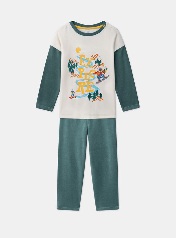 Heather beige PYJAMA LECRUAGE / 24H5PG43PYJA011