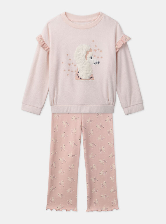 Light brown PYJAMA MUINETTE / 25E5PFE2PYJE408