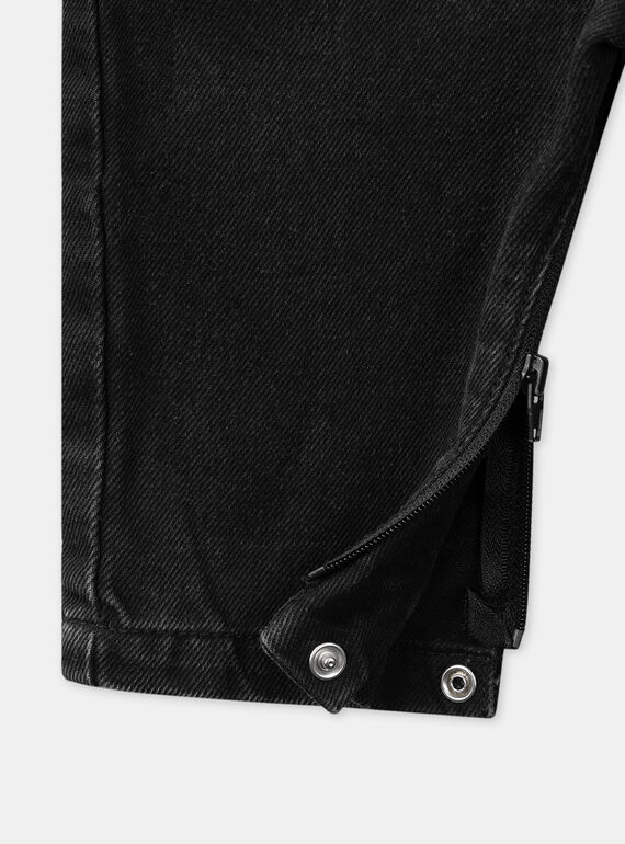 Black denim DUNGAREES LAFLAVIEN / 24H1BGK1SALK003